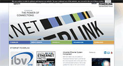 Desktop Screenshot of ethernet-powerlink.org